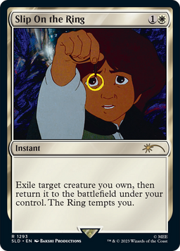 Slip on the Ring (SLD-1293) - Secret Lair Drop Foil