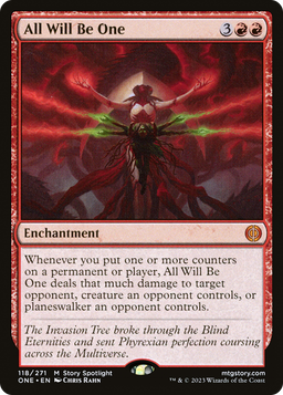 All Will Be One (ONE-118) - Phyrexia: All Will Be One Foil