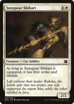 Sunspear Shikari (MM2-035) - Modern Masters 2015 Foil