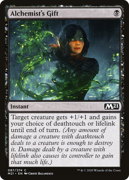 Alchemist's Gift (M21-087) - Core Set 2021 Foil
