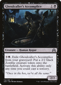 Ghoulcaller's Accomplice (SOI-112) - Shadows over Innistrad Foil