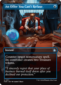 An Offer You Can't Refuse (Borderless) (FDN-311) - Foundations Foil