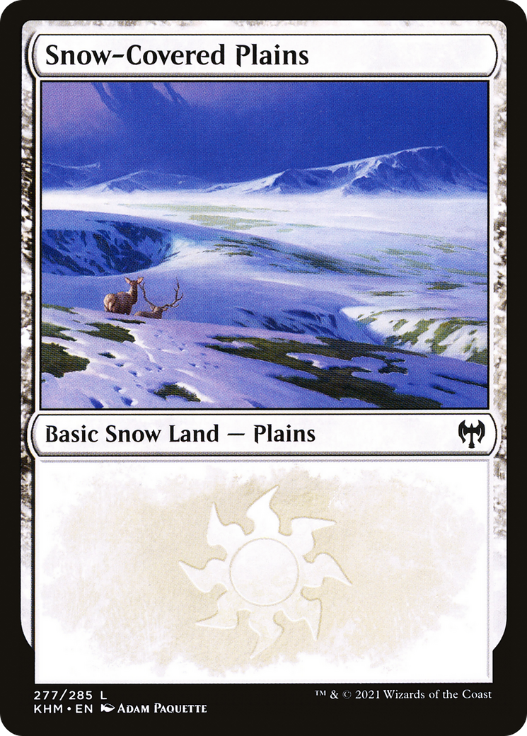 Snow-Covered Plains (277) (KHM-277) - Kaldheim: (snow)