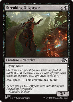 Streaking Oilgorger (DFT-107) - Aetherdrift Foil