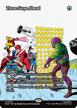 Three Steps Ahead (Borderless) (MAR-062) - Marvel Universe Eternal-Legal