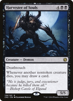 Harvester of Souls (CN2-138) - Conspiracy: Take the Crown Foil
