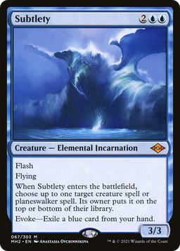 Subtlety (MH2-067) - Modern Horizons 2 Foil