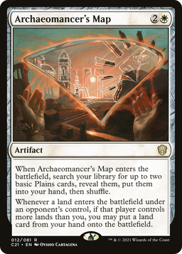 Archaeomancer's Map (C21-012) - Commander 2021