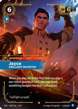 Jayce, Brilliant Inventor (068/166) - Vendetta Foil
