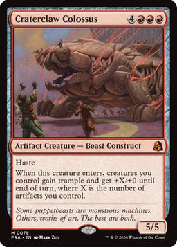 Craterclaw Colossus (FRA-078) - Reality Fracture
