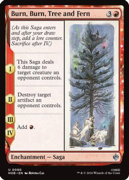 Burn, Burn, Tree and Fern (HOB-090) - The Hobbit