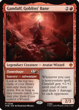 Gandalf, Goblins' Bane (HOB-096) - The Hobbit Foil