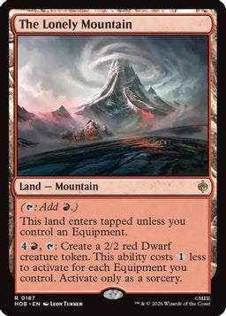 The Lonely Mountain (HOB-187) - The Hobbit Foil