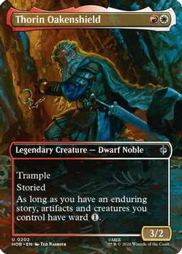 Thorin Oakenshield (Borderless) (HOB-202) - The Hobbit