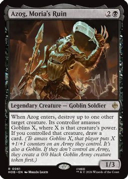 Azog, Moria's Ruin (HOB-061) - The Hobbit Foil