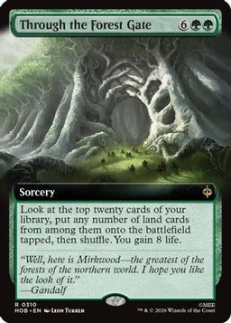 Through the Forest Gate (Extended Art) (HOB-310) - The Hobbit
