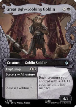 Great Ugly-Looking Goblin (Showcase) (HOB-223) - The Hobbit Foil