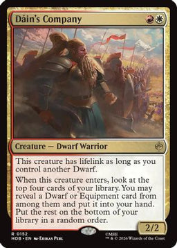 Dain's Company (HOB-152) - The Hobbit