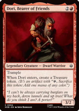 Dori, Bearer of Friends (HOB-094) - The Hobbit