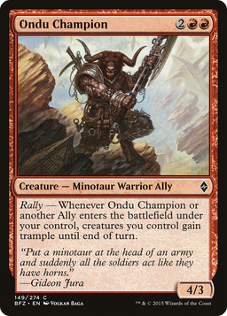 Ondu Champion (BFZ-149) - Battle for Zendikar Foil
