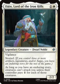 Dain, Lord of the Iron Hills (HOB-008) - The Hobbit Foil