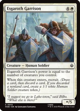 Esgaroth Garrison (HOB-013) - The Hobbit Foil