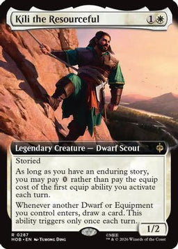 Kili the Resourceful (Extended Art) (HOB-287) - The Hobbit