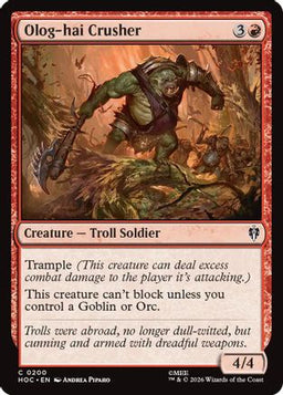 Olog-hai Crusher (HOC-200) - The Hobbit: Eternal-Legal