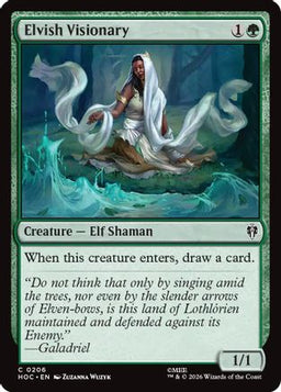 Elvish Visionary (HOC-206) - The Hobbit: Eternal-Legal