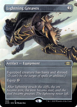 Lightning Greaves (Borderless) (2XM-360) - Double Masters