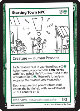 Starting Town NPC (MB2PC-) - Mystery Booster 2