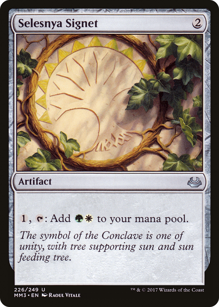 Selesnya Signet (MM3-226) - Modern Masters 2017