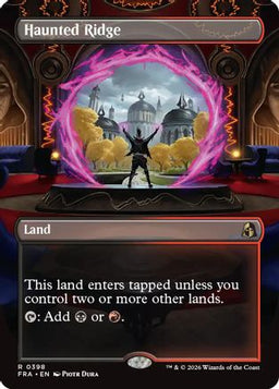 Haunted Ridge (Borderless) (FRA-398) - Reality Fracture Foil