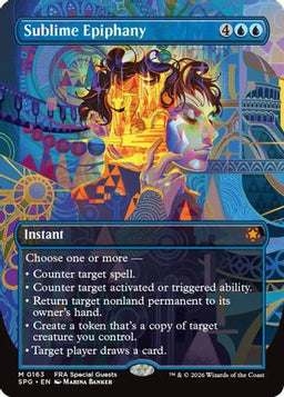 Sublime Epiphany (Borderless) (SPG-163) - Special Guests Foil