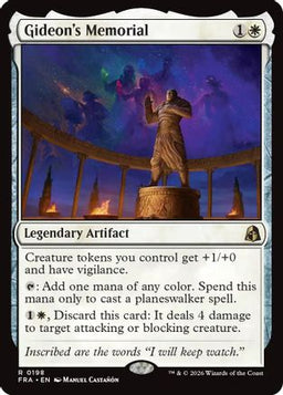 Gideon's Memorial (FRA-198) - Reality Fracture Foil