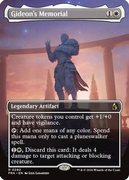 Gideon's Memorial (Borderless) (FRA-292) - Reality Fracture Foil