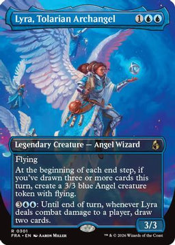 Lyra, Tolarian Archangel (Borderless) (FRA-301) - Reality Fracture Foil