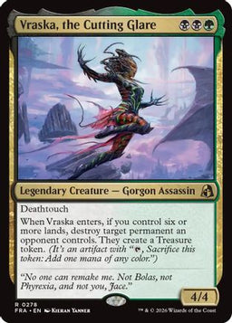 Vraska, the Cutting Glare (FRA-278) - Reality Fracture