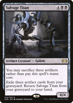 Salvage Titan (2XM-104) - Double Masters Foil
