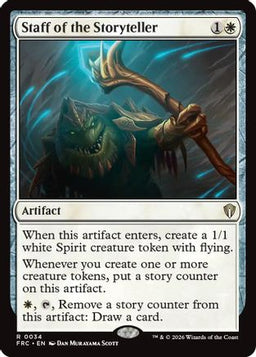 Staff of the Storyteller (FRC-034) - Commander: Reality Fracture