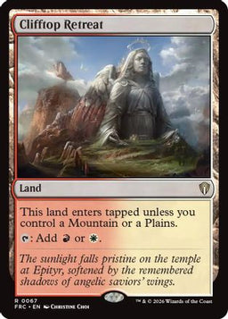 Clifftop Retreat (FRC-067) - Commander: Reality Fracture