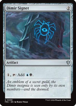 Dimir Signet (FRC-056) - Commander: Reality Fracture