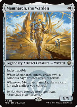 Memnarch, the Warden (FRC-015) - Commander: Reality Fracture