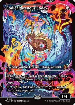 Codie, Ravenous Codex (Showcase) (FRA-412) - Reality Fracture Foil