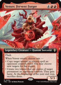 Venser, Fervent Forger (Extended Art) (FRC-094) - Commander: Reality Fracture