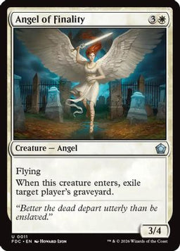 Angel of Finality (FDC-011) - Commander: Foundations