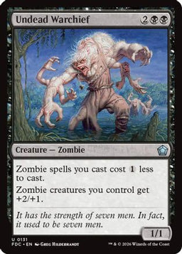 Undead Warchief (FDC-131) - Commander: Foundations
