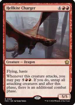 Hellkite Charger (FDC-160) - Commander: Foundations