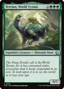 Terrian, World Tyrant (FDC-235) - Commander: Foundations