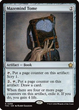 Mazemind Tome (FDC-268) - Commander: Foundations